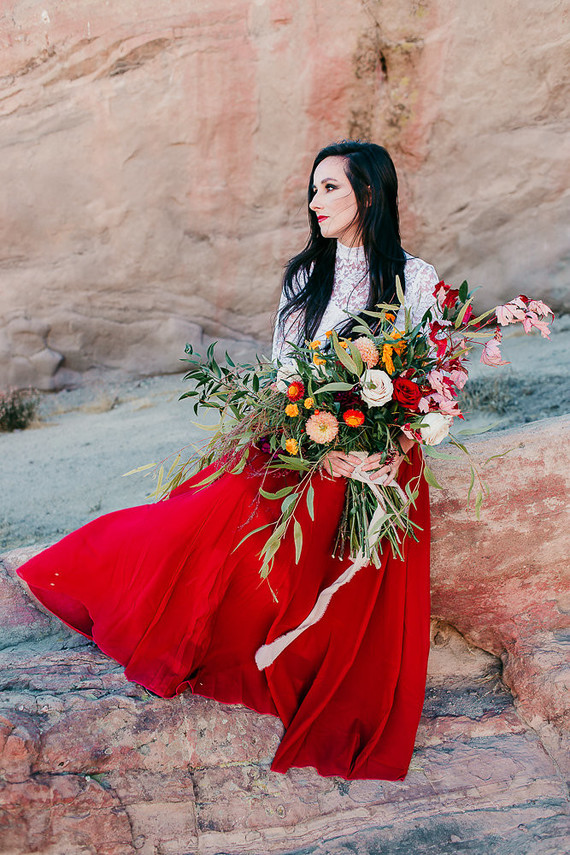Dia de los Muertos inspired anniversary shoot Inspiration