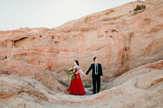 Dia de los Muertos inspired anniversary shoot