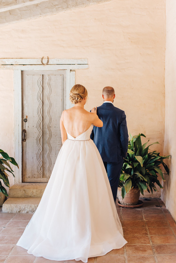 Colorful wedding at the Santa Barbara Historical Museum