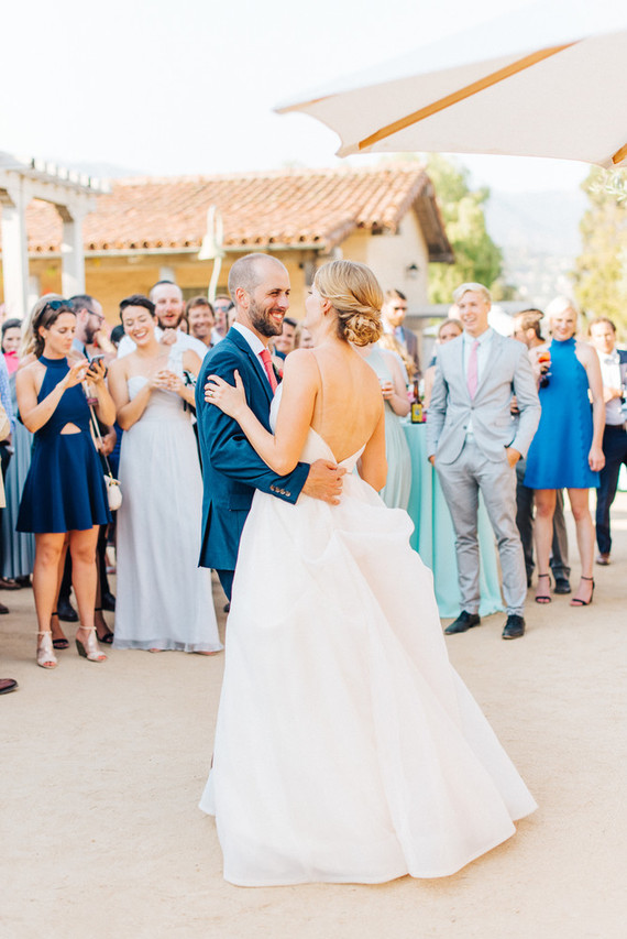 Colorful wedding at the Santa Barbara Historical Museum