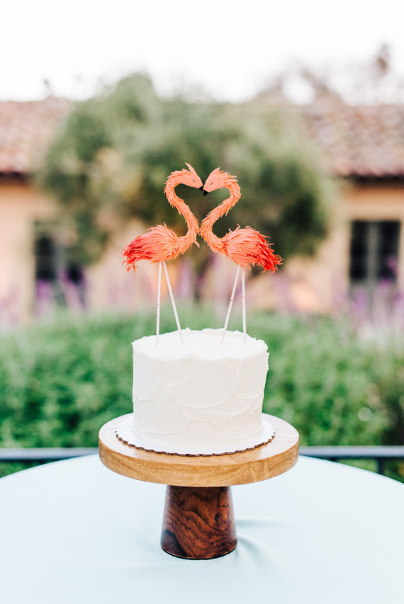 Colorful wedding at the Santa Barbara Historical Museum