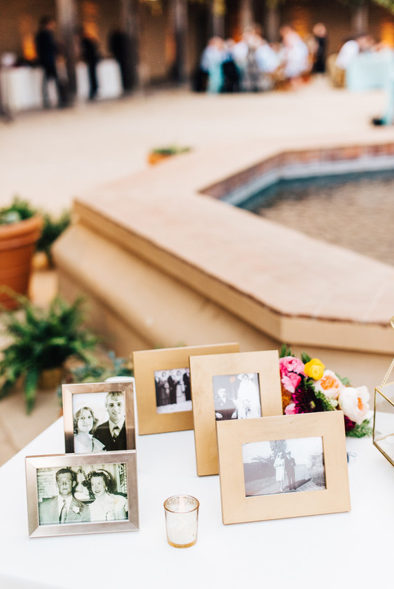 Colorful wedding at the Santa Barbara Historical Museum