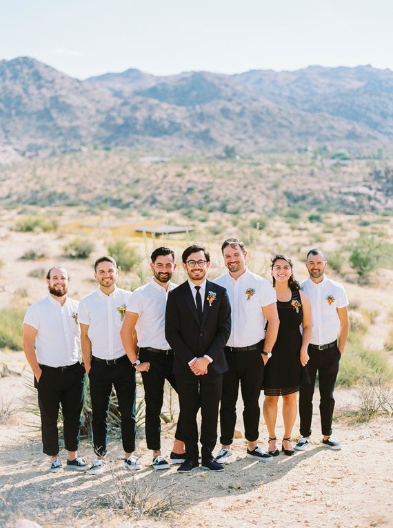 Eclectic Joshua Tree wedding at the Sacred Sands Inn