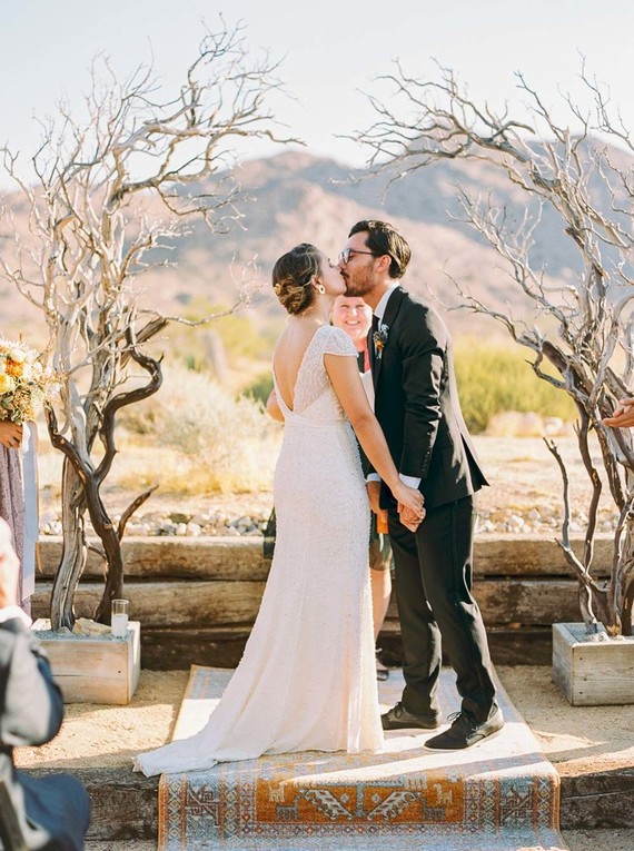 Eclectic Joshua Tree wedding at the Sacred Sands Inn