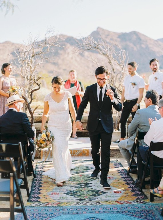 Eclectic Joshua Tree wedding at the Sacred Sands Inn