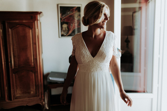 Authenic festive farm wedding in Provence