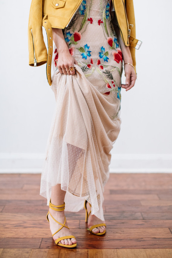 Bright whimsical engagement photos in Philadelphia