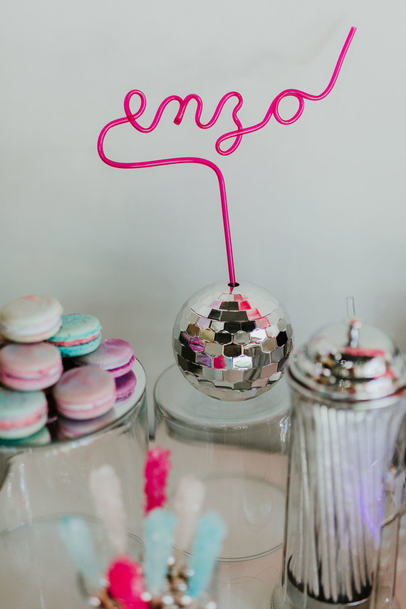 Disco pizza party second birthday