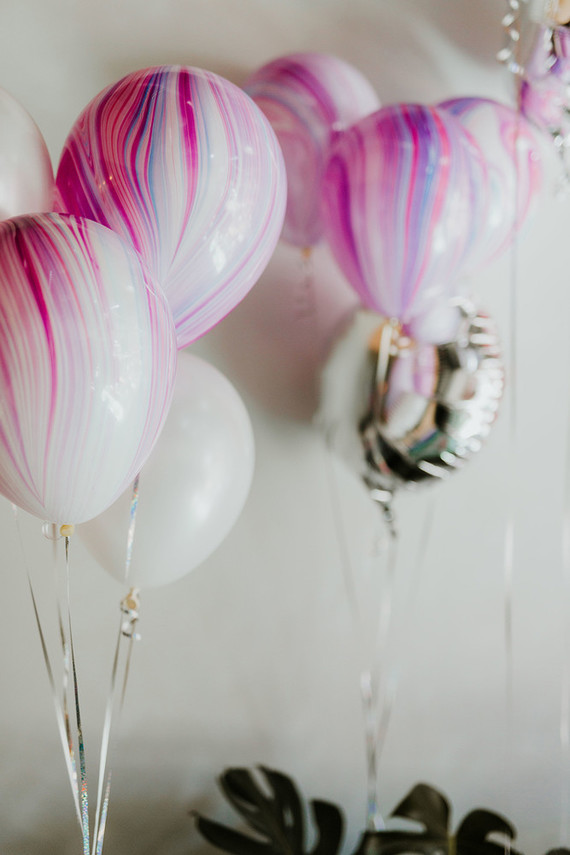 Disco pizza party second birthday