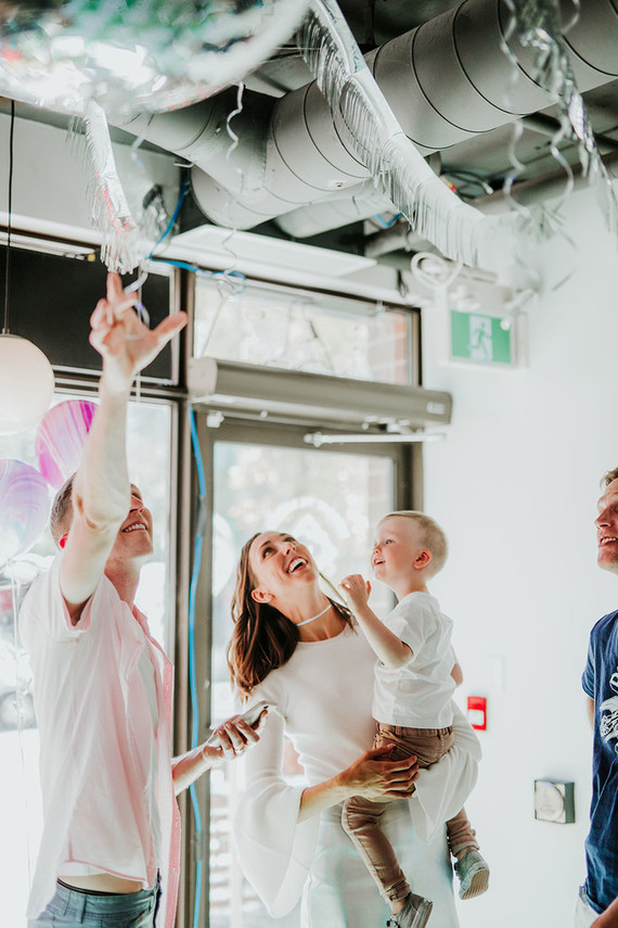 Disco pizza party second birthday