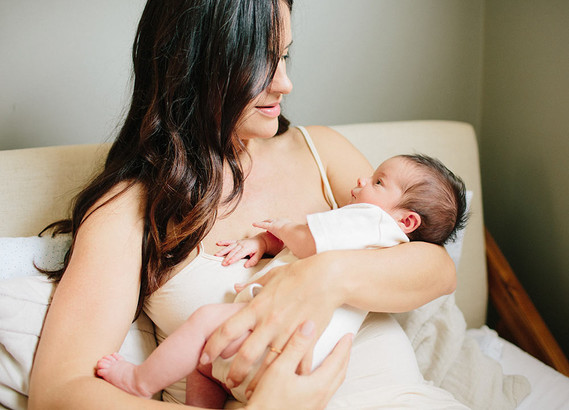 newborn photo session