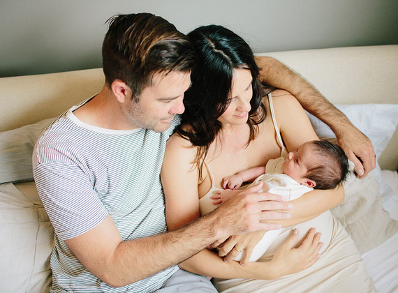 newborn photo session