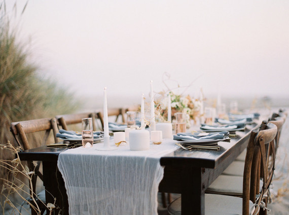 pastel seaside wedding inspiration on the Oregon Coast