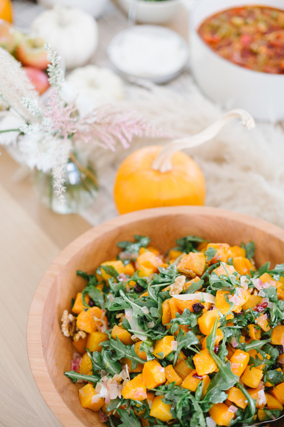 Butternut squash salad