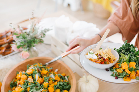 Feminine fall Moon themed 1st birthday party on 100 Layer Cakelet
