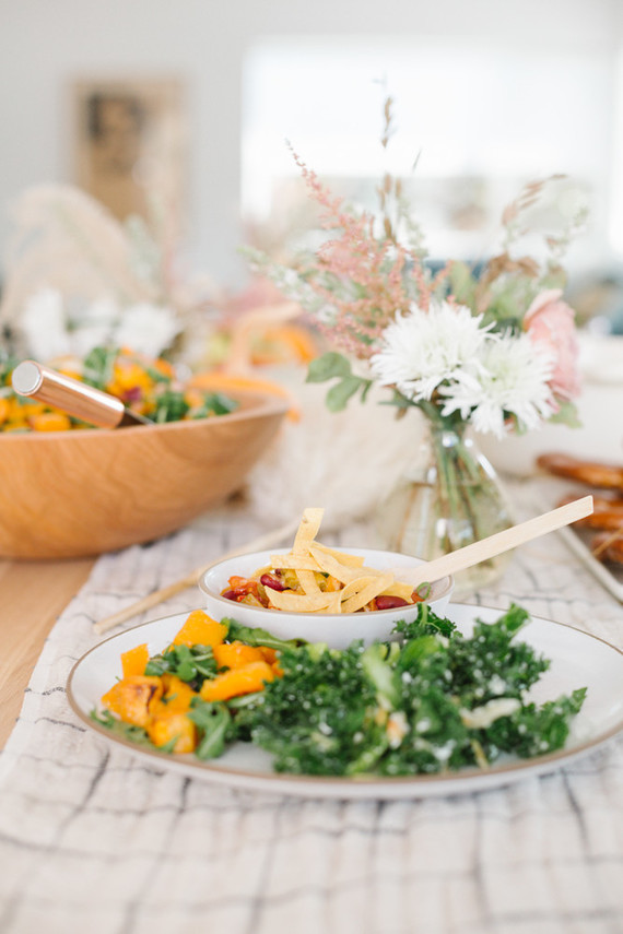 Feminine fall Moon themed 1st birthday party on 100 Layer Cakelet