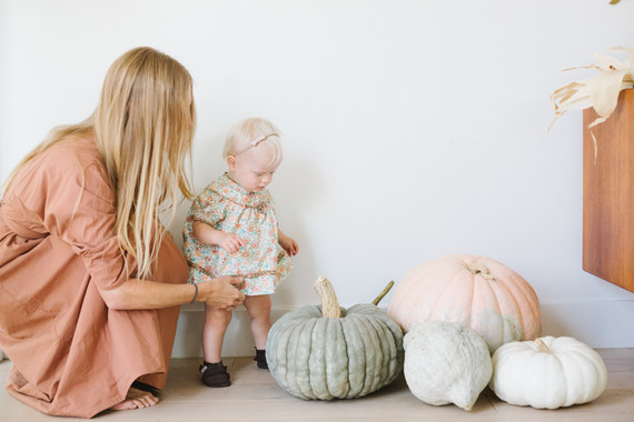 Feminine fall Moon themed 1st birthday party on 100 Layer Cakelet Inspiration