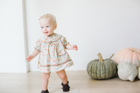 Feminine fall Moon themed 1st birthday party on 100 Layer Cakelet