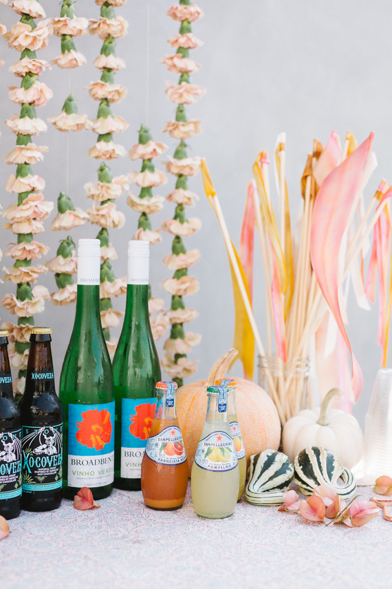 Feminine fall Moon themed 1st birthday party on 100 Layer Cakelet