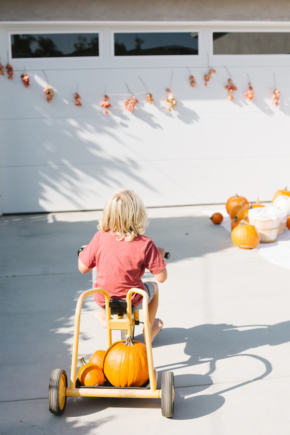 Feminine fall Moon themed 1st birthday party on 100 Layer Cakelet Inspiration
