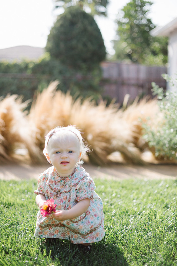 Feminine fall Moon themed 1st birthday party on 100 Layer Cakelet