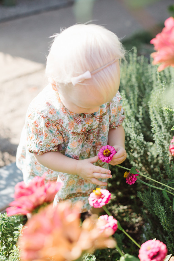 Feminine fall Moon themed 1st birthday party on 100 Layer Cakelet