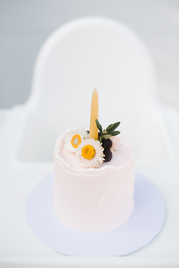 Feminine fall Moon themed 1st birthday party on 100 Layer Cakelet