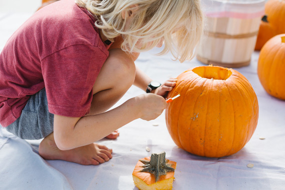 Feminine fall Moon themed 1st birthday party on 100 Layer Cakelet