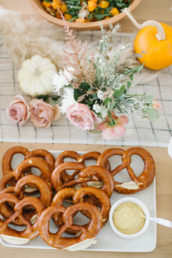 Feminine fall Moon themed 1st birthday party on 100 Layer Cakelet