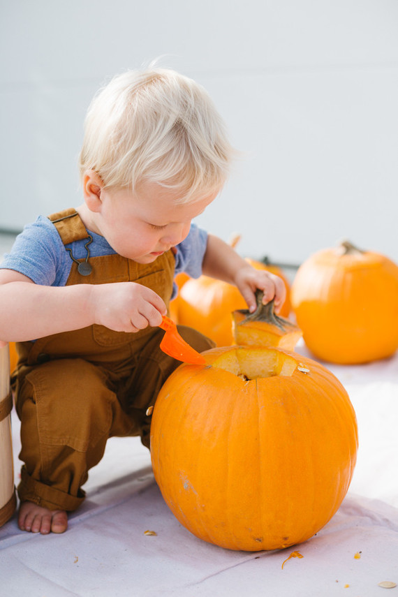 Feminine fall Moon themed 1st birthday party on 100 Layer Cakelet