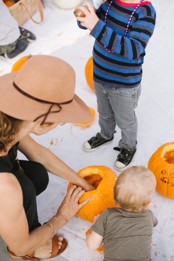 Feminine fall Moon themed 1st birthday party on 100 Layer Cakelet