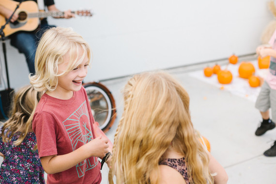 Feminine fall Moon themed 1st birthday party on 100 Layer Cakelet