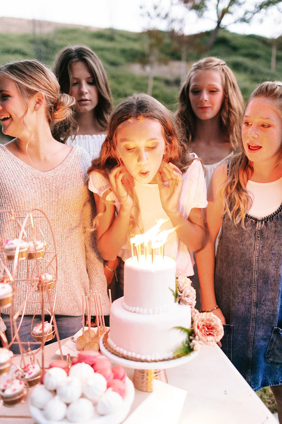 Unique feminine girlfriends 13th birthday party