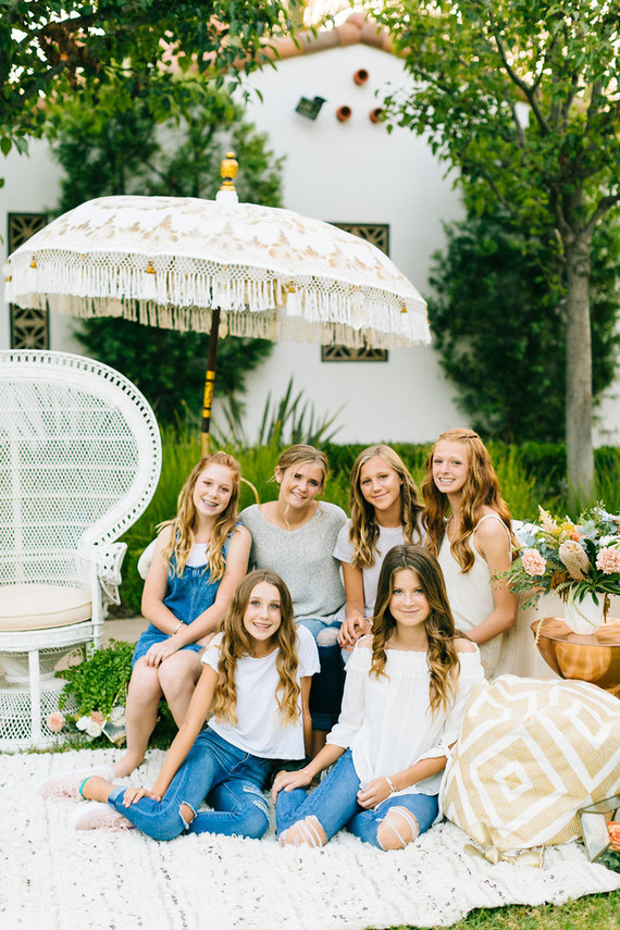 Unique feminine girlfriends 13th birthday party