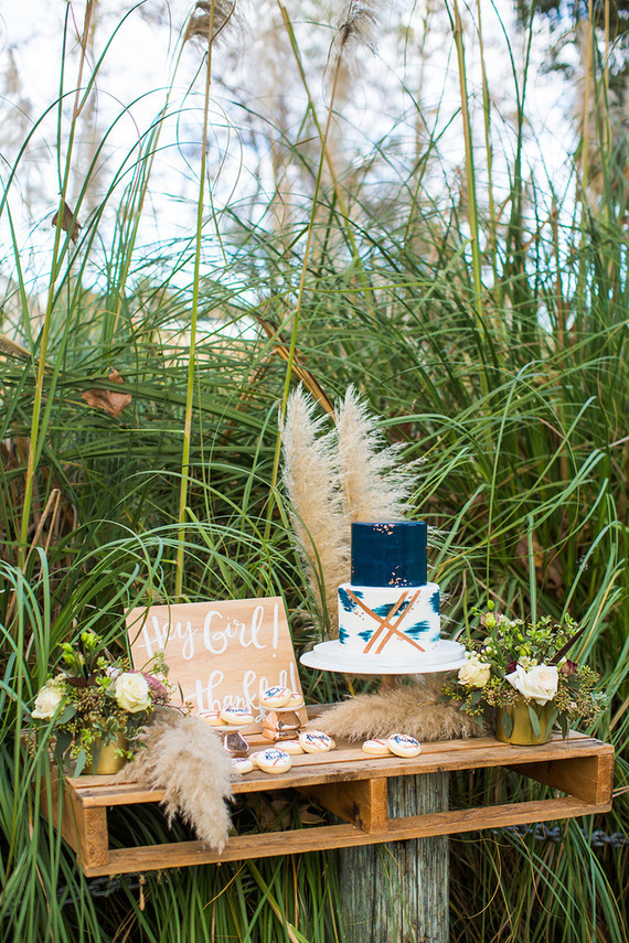 Friendsgiving themed girl's party