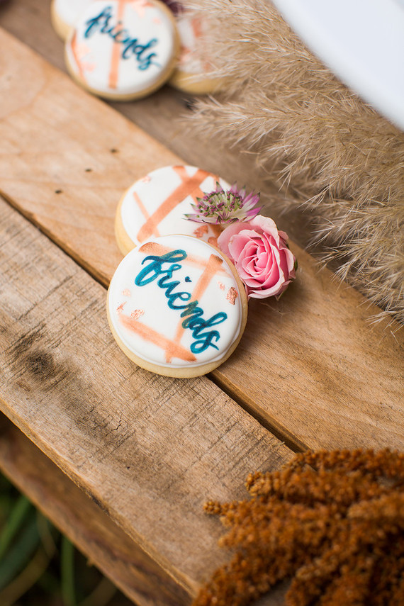 Friendsgiving themed girl's party