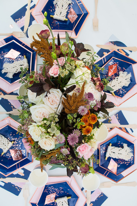 Friendsgiving themed girl's party