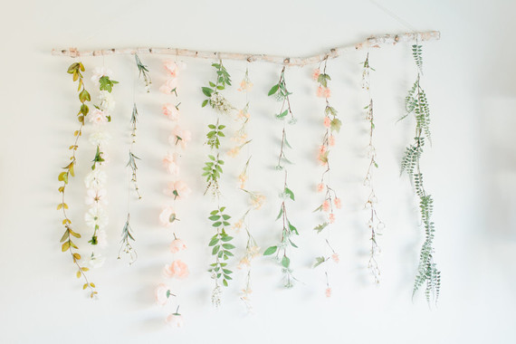 Floral boho girl's nursery Inspiration