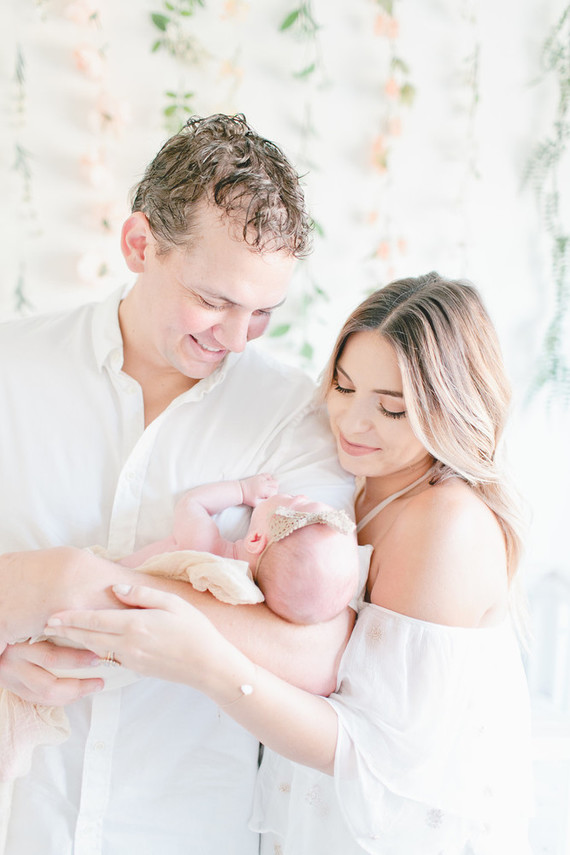 Floral boho girl's nursery