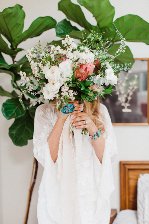 modern macrame backyard wedding in Oceanside Inspiration
