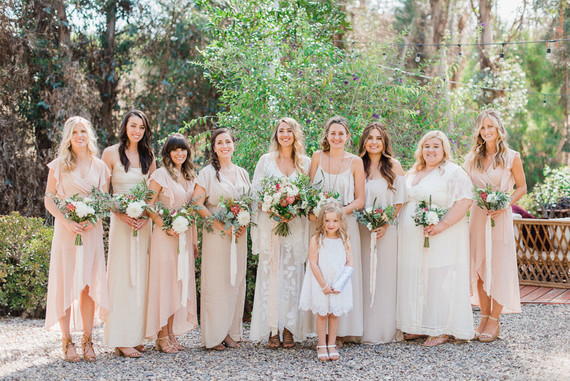 modern macrame backyard wedding in Oceanside