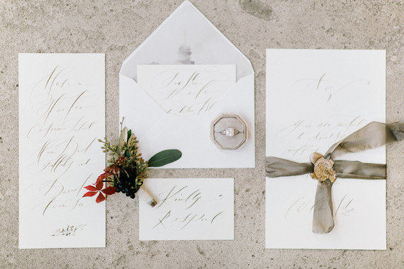 Autumn castle wedding in Poland on 100 Layer Cake Inspiration