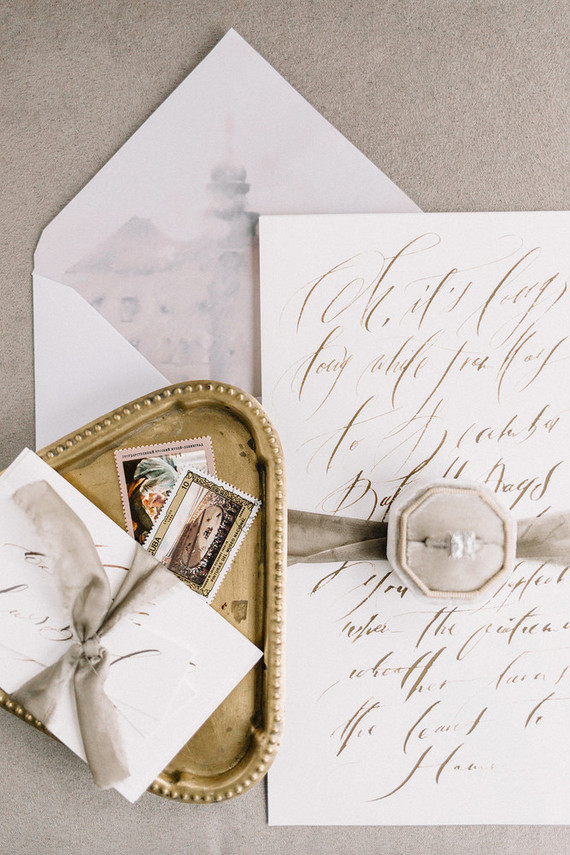 Autumn castle wedding in Poland on 100 Layer Cake Inspiration
