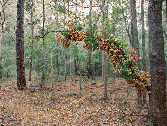 Floral fall forest elopement Inspiration