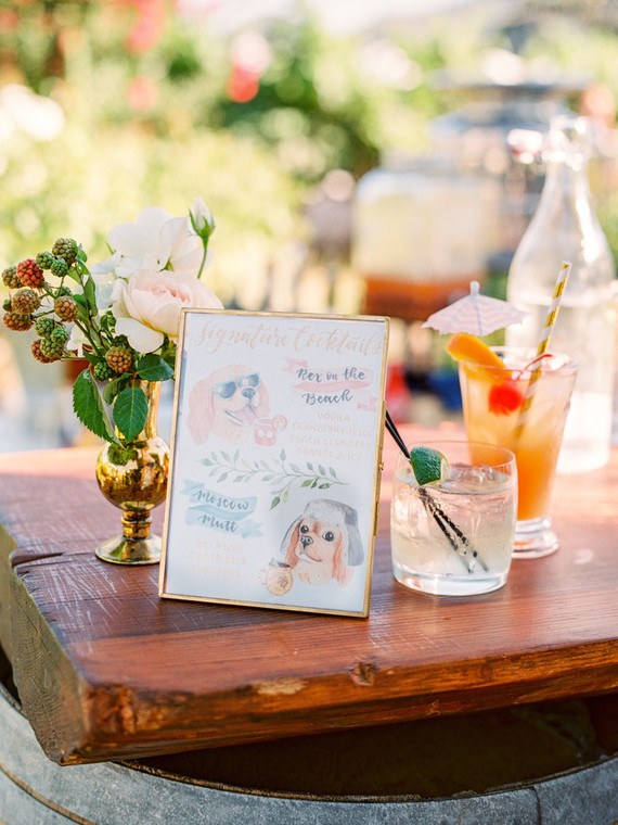 Romantic DIY Napa Valley wedding at Brix Restaurant
