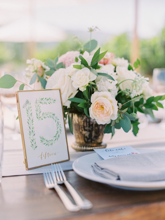 Romantic DIY Napa Valley wedding at Brix Restaurant