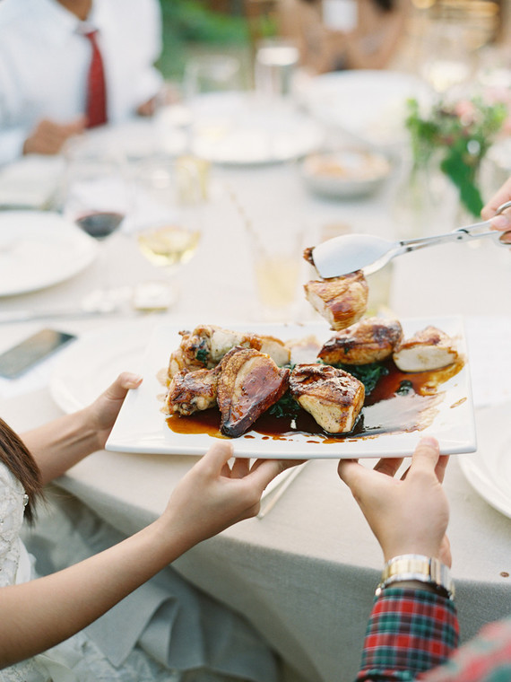 Romantic DIY Napa Valley wedding at Brix Restaurant