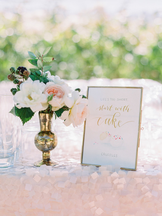 Romantic DIY Napa Valley wedding at Brix Restaurant