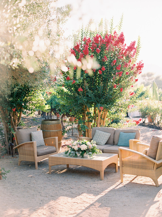 Romantic DIY Napa Valley wedding at Brix Restaurant