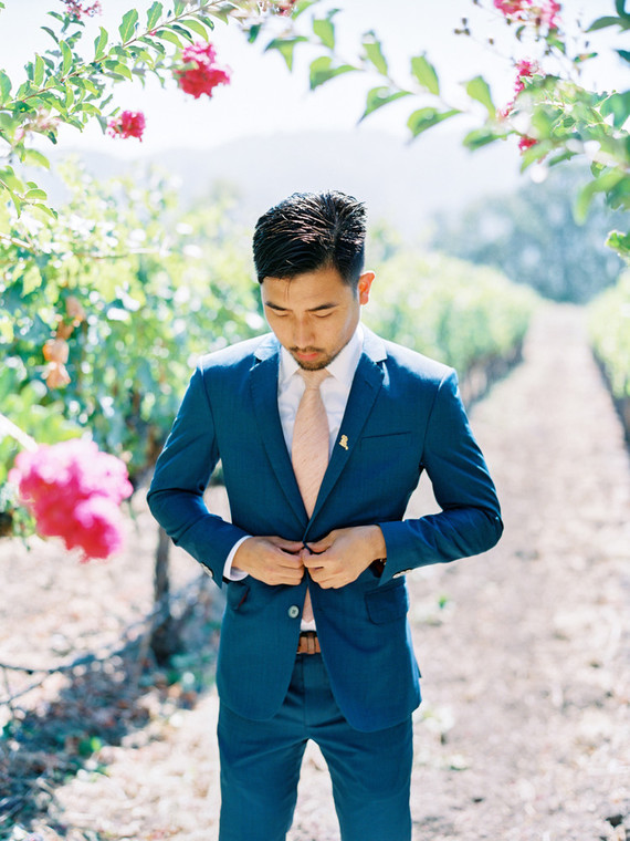 Romantic DIY Napa Valley wedding at Brix Restaurant Inspiration